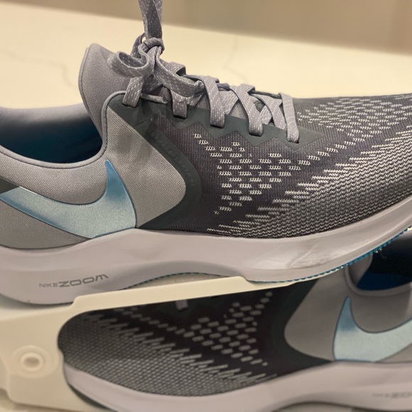 COPY - Nike Zoom Pegasus. Grey/Silver/Greenish Blue. Excellent Condition. Mens … - Picture 6 of 6